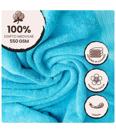 Bath towel “Aqua”