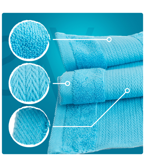 Bath towel “Aqua”
