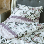 Premium Sateen Bedding Set „Amelia“. Satin bedding sets, 140x200 cm