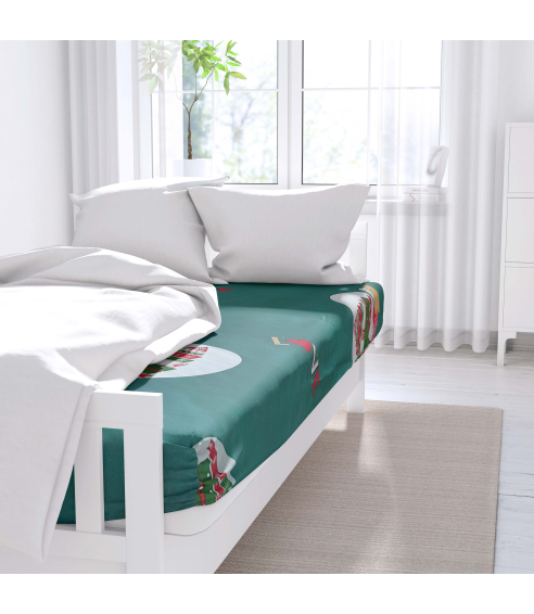 Bed Sheet „Christmas Tree“. Flat sheets