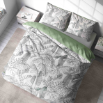 Bedding Set „Frond“. Bedding sets 200x200, 140x200 cm, 150x200 cm, 160x200 cm, 180x200 cm, 200x200 cm, 200x220 cm