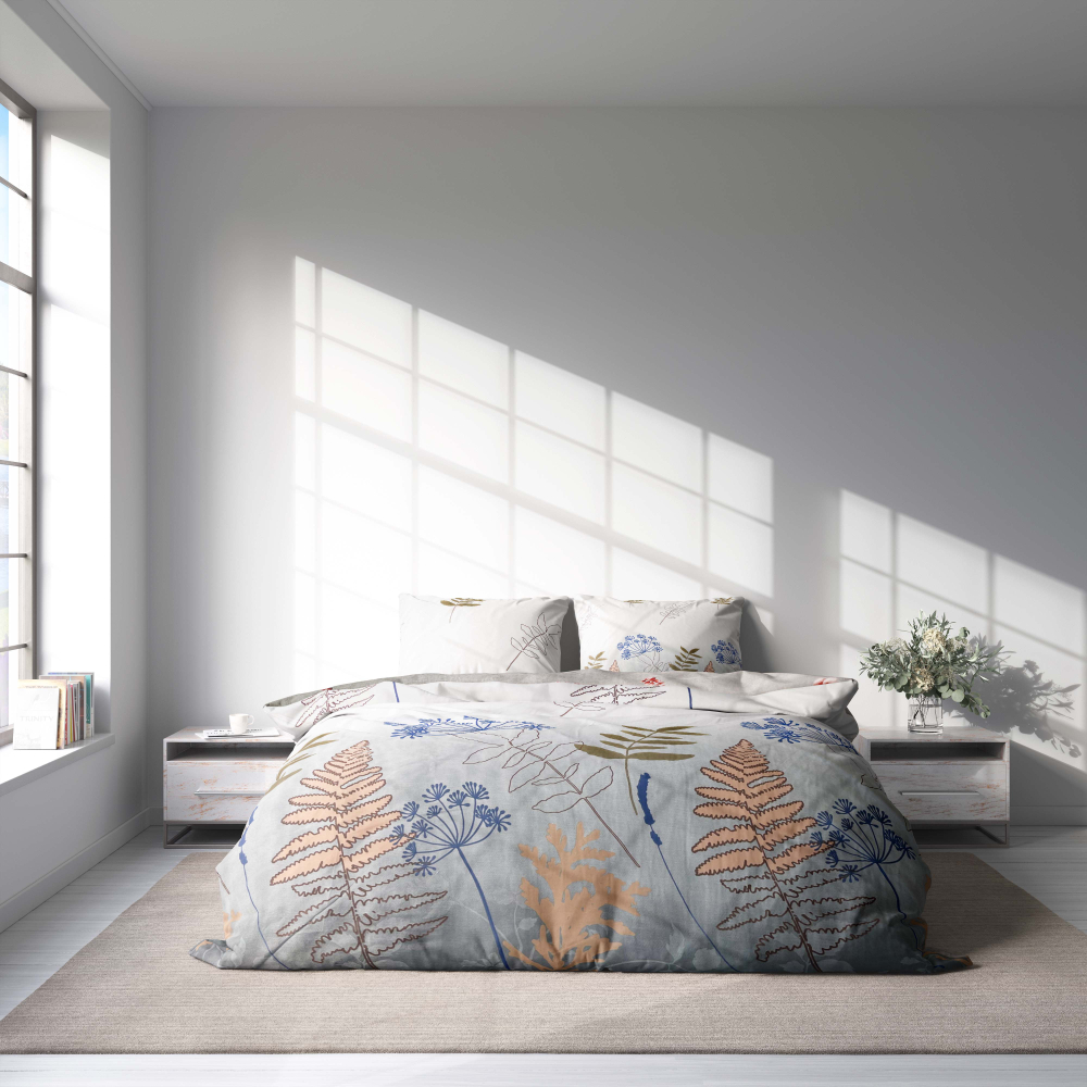 Bedding Set „Thicket“. Bedding sets with plants, 200x220 cm