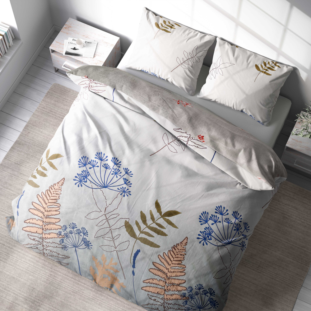 Bedding Set „Thicket“. Bedding sets with plants, 200x220 cm