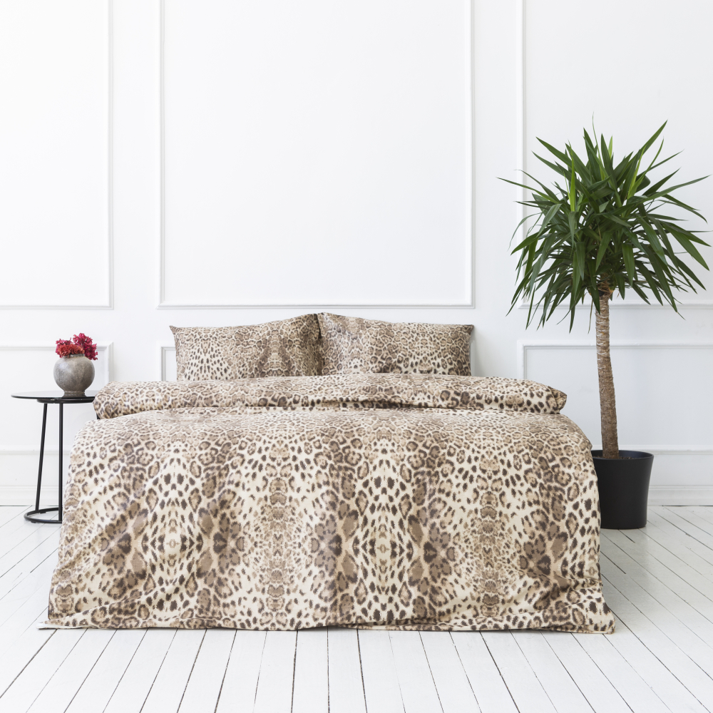 Bedding Set „Leopard“. Bedding sets 135x200, 140x200 cm, 160x200 cm, 200x200 cm, 200x220 cm