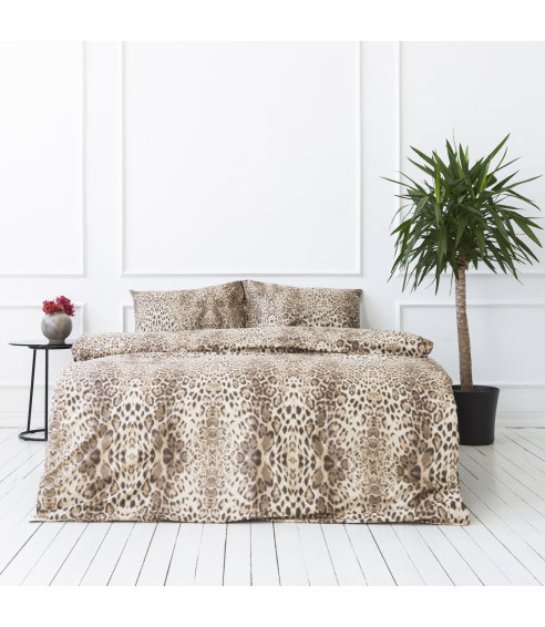 Bedding Set „Leopard“. Cotton bedding sets