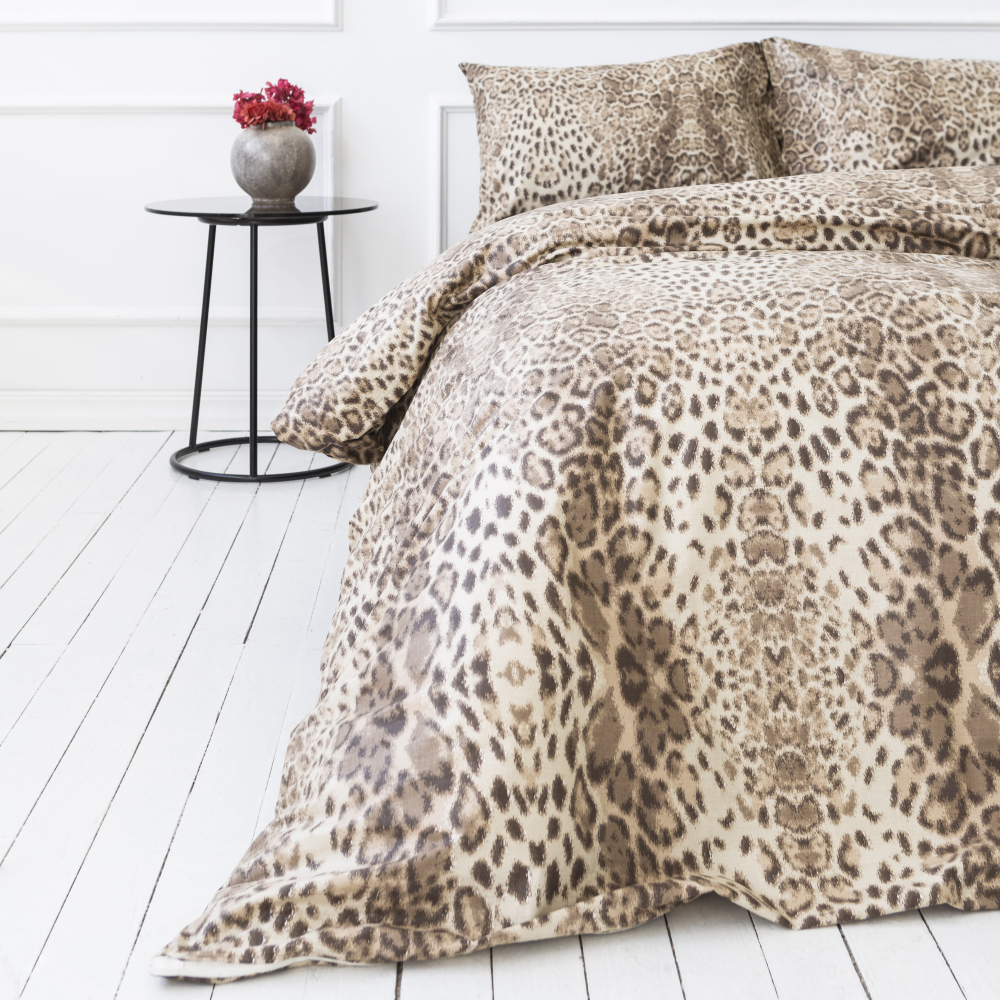 Bedding Set „Leopard“. Bedding sets 135x200, 140x200 cm, 160x200 cm, 200x200 cm, 200x220 cm