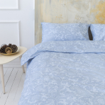 Premium Sateen Bedding Set „Ocean“. Satin bedding sets, 160x200 cm, 200x200 cm