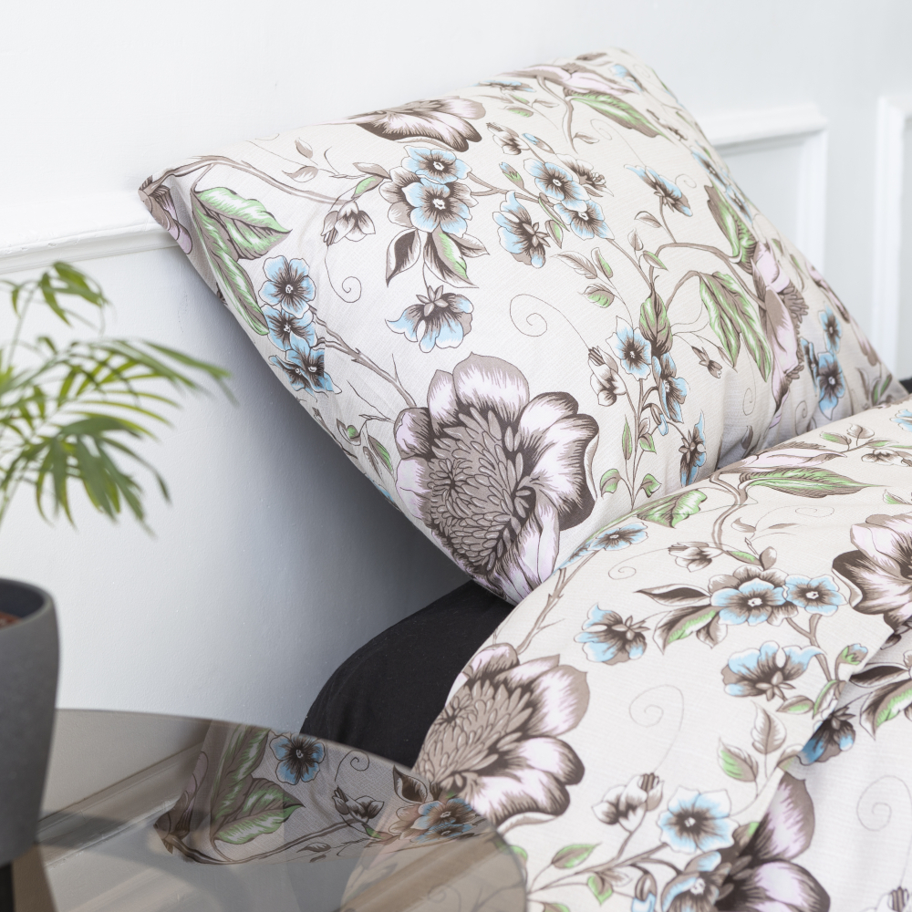 Bedding Set „Sunflower“. Cotton bedding sets, 140x200 cm