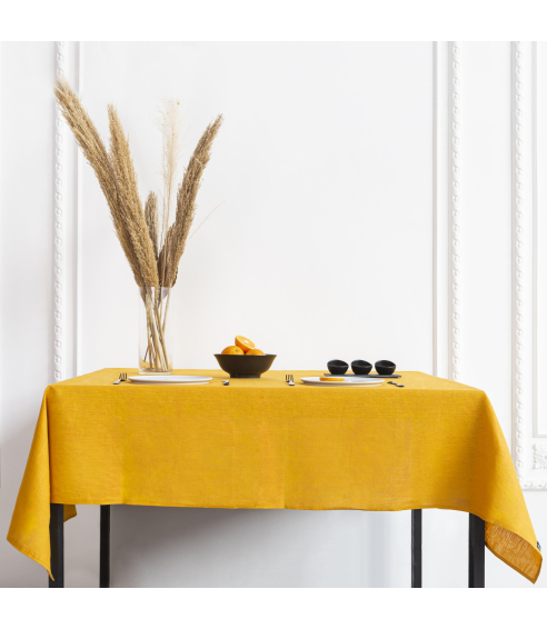 Staltiesė „Linen yellow“