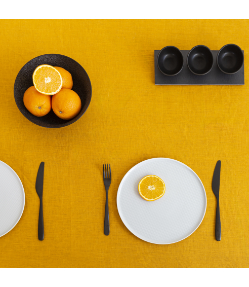 Staltiesė „Linen yellow“