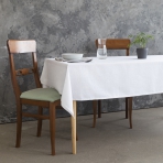 Tablecloth „Linen white“. Linen tablecloths, 140x200 cm, 140x240 cm, 140x300 cm
