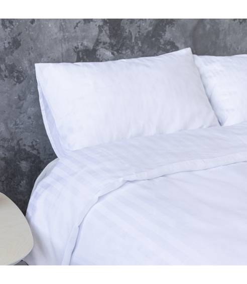Premium Sateen Bedding Set „Stripe 2 cm“. Satin bedding sets