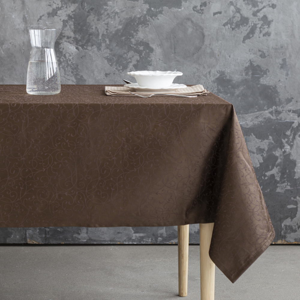 Tablecloth „Tawny“. Cotton tablecloths, 140x200 cm, 140x240cm, 140x300 cm