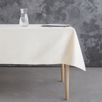 Tablecloth „Peachy square“. Cotton tablecloths, 140x240cm, 140x300 cm