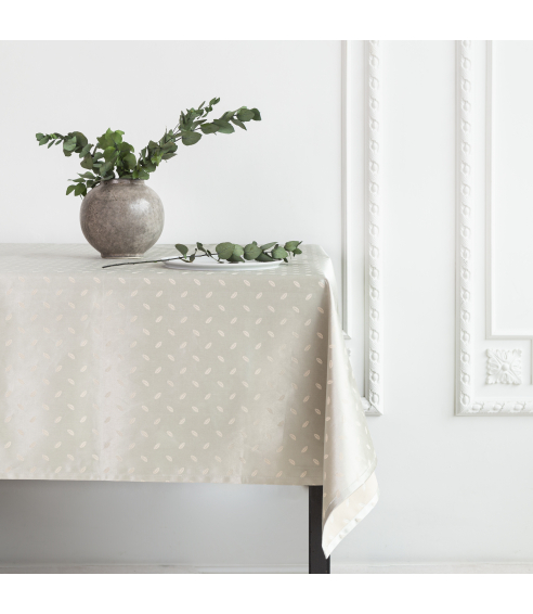 Tablecloth „Tea beans“. Cotton tablecloths