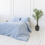 Premium Sateen Bedding Set „Ocean“. Satin bedding sets, 160x200 cm, 200x200 cm