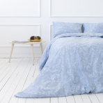 Premium Sateen Bedding Set „Ocean“. Satin bedding sets, 160x200 cm, 200x200 cm
