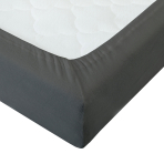 Terry fitted sheet „Iron“, 90x200 cm, 140x200 cm, 160x200 cm