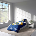 Bedding Set „Real Madrid“. Cotton bedding sets, 140x200 cm