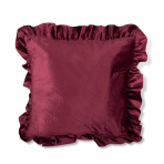 Decorative pillow cover “Red Ruffle” – 1 piece.. Decorative pillow covers