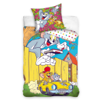 Children’s Bedding Set „Riding Jerry“. Kids bedding, 140x200 cm