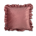 Decorative pillow cover “Rose Ruffle” – 1 piece.. Decorative pillow covers