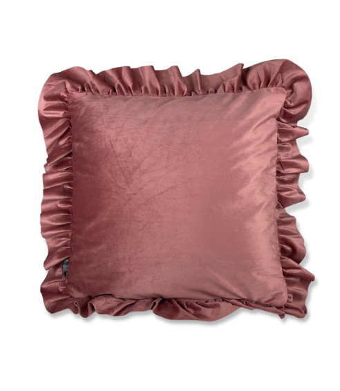 Decorative pillow cover “Rose Ruffle” – 1 piece.. Decorative pillow covers