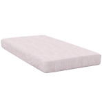 Cotton Bed Sheet „Rose stripes“, 150x220 cm