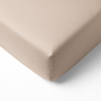 Cotton Fitted Sheet “Buff”, 80x200 cm, 90x200 cm, 120x200 cm, 140x200 cm, 160x200 cm, 180x200 cm, 200x200 cm