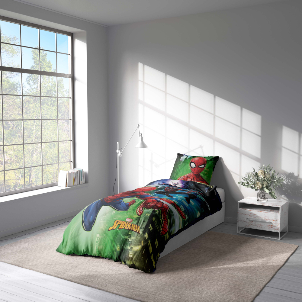 Bedding Set „Spider-Man“. Kids bedding, 140x200 cm