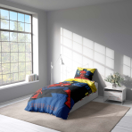 Bedding Set „Friendly Neighborhood“. Kids bedding, 135x200 cm