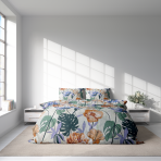 Bedding Set „Suki“. Bedding sets with plants, 140x200 cm, 200x220 cm