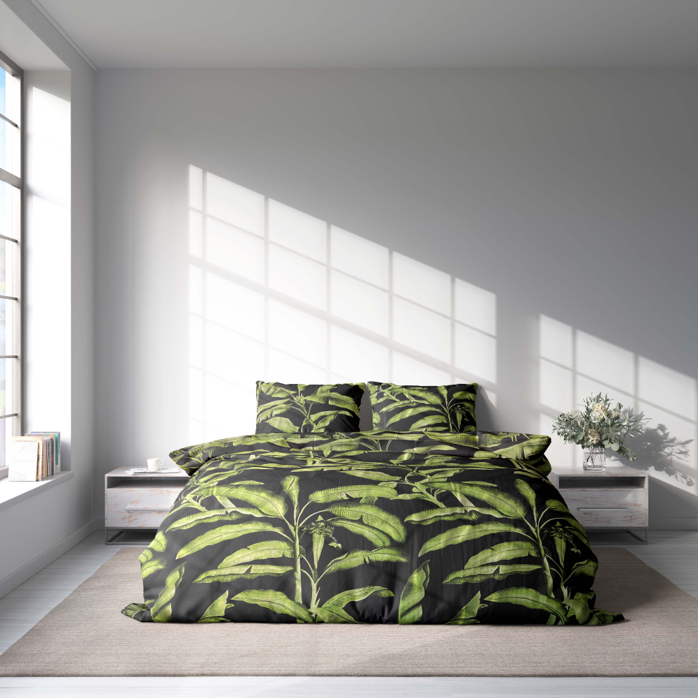 Mikropluoštas Patalynės komplektas „Tropical“. Bedding sets 200x200, 180x200 cm