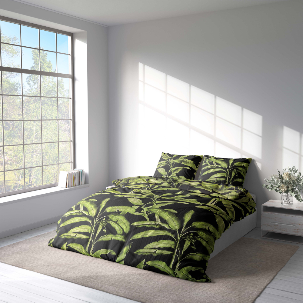 Mikropluoštas Patalynės komplektas „Tropical“. Bedding sets 200x200, 180x200 cm