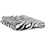 Cotton Bed Sheet „Zebra“, 150x220 cm