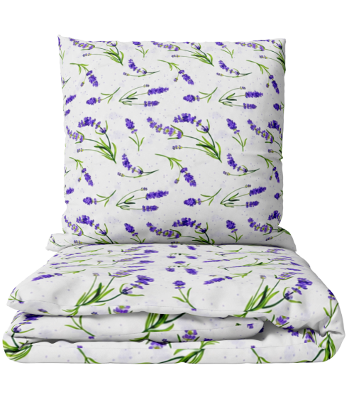 Double duvet cover sets „Lavender Breeze“. Cotton bedding sets