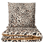 Double duvet cover sets „Roar“. Flannel bedding sets, 200x200 cm, 200x220 cm. Leopard print bedding set in beige, brown and black tones. Double duvet cover sets „Roar“. Flannel bedding sets, 200x200 cm, 200x220 cm. Leopard print bedding set in beige, brown and black tones.