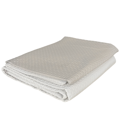 Double-Sided Bedspread “Cream Trapuntino”. Blankets