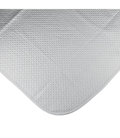 Reversible Bedspread “Grey Trapuntino Bedspread”. Blankets