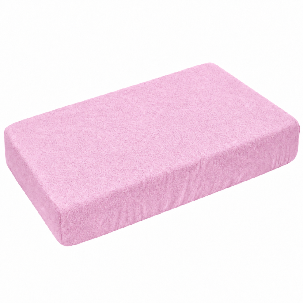 Terry fitted sheet „Ballerina frote“. Fitted sheets 180x200, 90x200 cm, 140x200 cm, 160x200 cm, 180x200 cm, 200x220 cm. Bright pink fitted sheet with a dense looped terry texture. Terry fitted sheet „Ballerina frote“. Fitted sheets 180x200, 90x200 cm, 140x200 cm, 160x200 cm, 180x200 cm, 200x220 cm. Bright pink fitted sheet with a dense looped terry texture.
