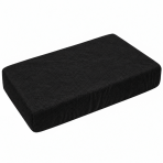 Terry fitted sheet „Black frote“. Fitted sheets 180x200, 90x200 cm, 140x200 cm, 160x200 cm, 180x200 cm, 200x220 cm. Black fitted sheet with a dense looped terry texture. Terry fitted sheet „Black frote“. Fitted sheets 180x200, 90x200 cm, 140x200 cm, 160x200 cm, 180x200 cm, 200x220 cm. Black fitted sheet with a dense looped terry texture.