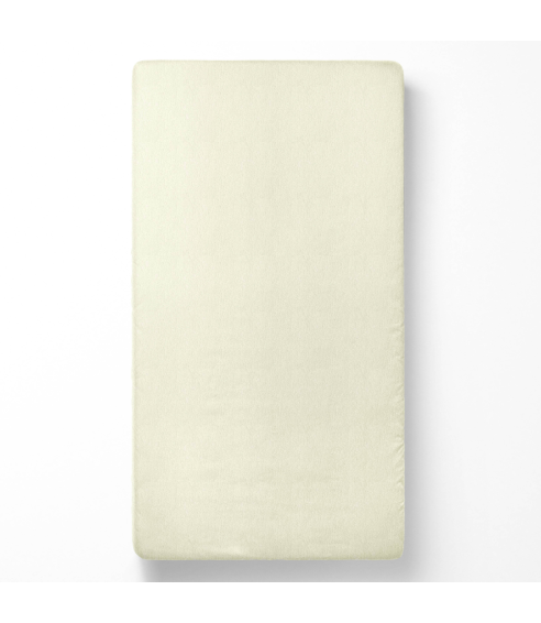Terry fitted sheet „Cream Terry sheet“. Fitted sheets 160x200