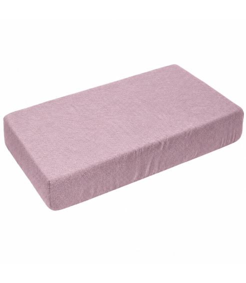 Terry fitted sheet „Hushed Rose frote“. Fitted sheets 90x200