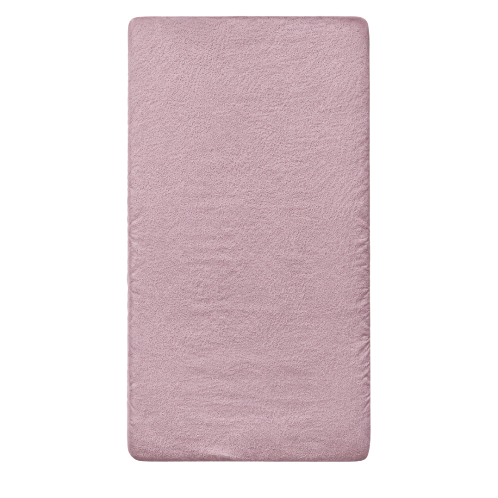 Terry fitted sheet „Hushed Rose frote“. Fitted sheets 180x200, 90x200 cm, 140x200 cm, 160x200 cm, 180x200 cm, 200x220 cm. Pink terry fitted sheet with an evenly textured surface. Terry fitted sheet „Hushed Rose frote“. Fitted sheets 180x200, 90x200 cm, 140x200 cm, 160x200 cm, 180x200 cm, 200x220 cm. Pink terry fitted sheet with an evenly textured surface.
