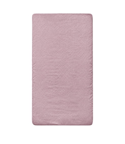 Terry fitted sheet „Hushed Rose frote“. Fitted sheets 90x200