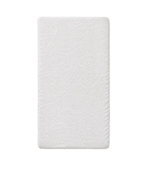 Terry fitted sheet „White frote“. Fitted sheets 90x200