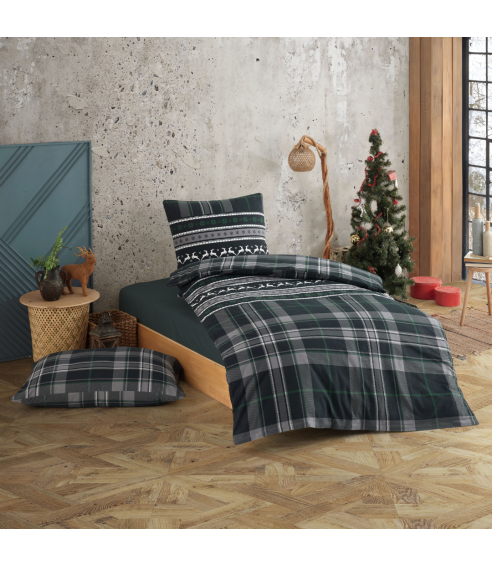 Christmas Bedding Set “Noelle”. Cotton bedding sets