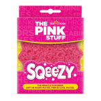 Sponge „Sqeezy pink the pink stuff“. Pink stuff sponge: softens with warm water for gentle cleaning, hardens with cold water for tough scrubbing, versatile for all surfaces. Sponge „Sqeezy pink the pink stuff“. Pink stuff sponge: softens with warm water for gentle cleaning, hardens with cold water for tough scrubbing, versatile for all surfaces.