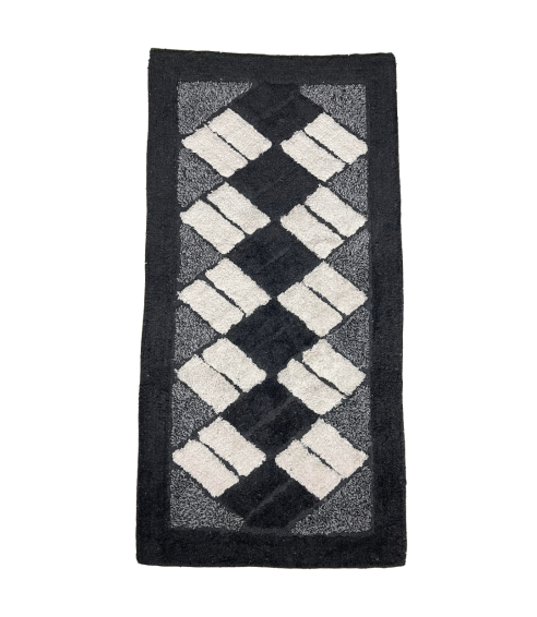Rug “Black Diamond Mosaic Rug”. Bath mats