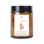 Scented candle “Ambar”. Home fragrances